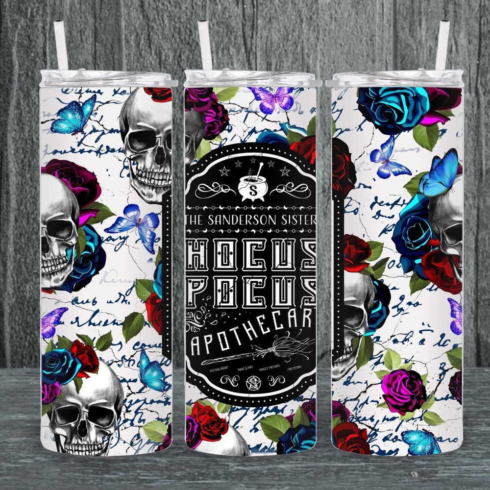 Sanderson Sisters Apothecary 30oz Straight Tumbler